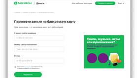 Как перевести деньги с МегаФона на Тинькофф в Вита Экспресс