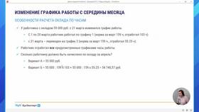 Как рассчитать зарплату при сменном графике работы в Вита Экспресс