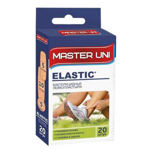 Пластырь Master Uni Elastic бактерицидный классический 20 шт. в Вита Экспресс