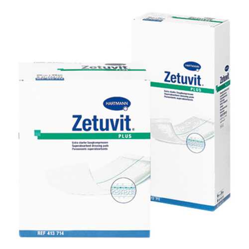 Повязка Zetuvit plus сорбционная стерильная с повышенной впитываемостью 10 х 20 10 шт. в Вита Экспресс