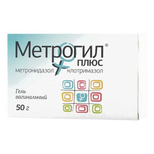 Метрогил Плюс гель ваг.50 г+аппликатор 10 шт. в Вита Экспресс