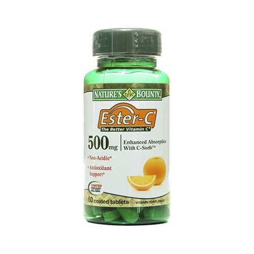 Nature's Bounty Ester-C 500 мг таблетки 60 шт. в Вита Экспресс