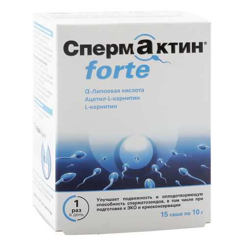 Man's formula PharmaMed спермактин форте порошок 10 г 15 шт. в Вита Экспресс