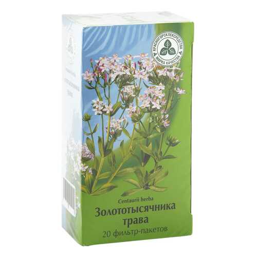 Золототысячник Трава фильтр-пакеты 20 шт золототысячник трава фильтр-пакеты 20 шт в Вита Экспресс