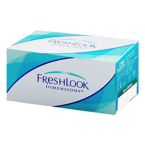 Контактные линзы FreshLook Dimensions 2 линзы без упаковки R 8,6 -4,50 Аква в Вита Экспресс