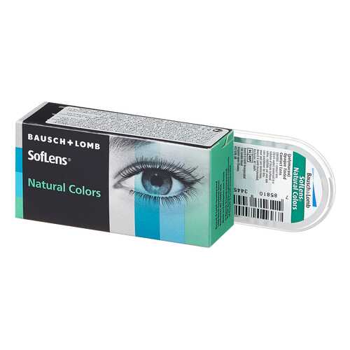 Контактные линзы SofLens Natural Colors 2 линзы -0,50 pacific blue в Вита Экспресс