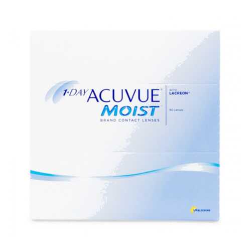 Контактные линзы 1-Day Acuvue Moist 90 линз R 8,5 -0,50 в Вита Экспресс