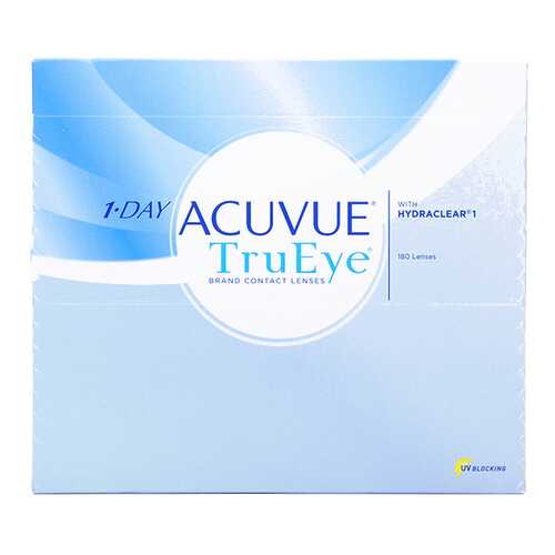 Контактные линзы 1-Day Acuvue TruEye 180 линз R 8,5 -0,75 в Вита Экспресс