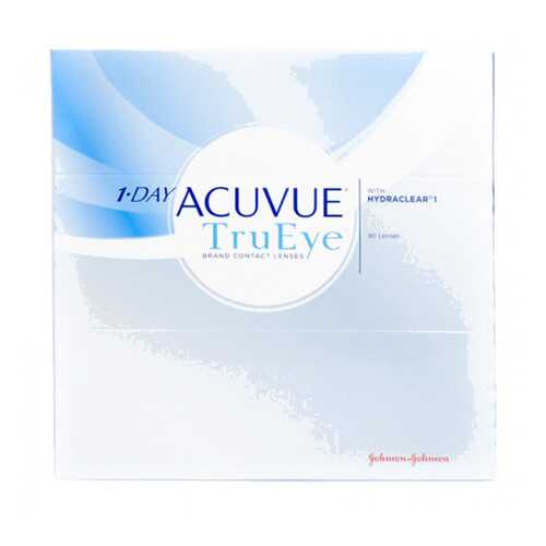 Контактные линзы 1-Day Acuvue TruEye 90 линз R 8,5 -10,50 в Вита Экспресс