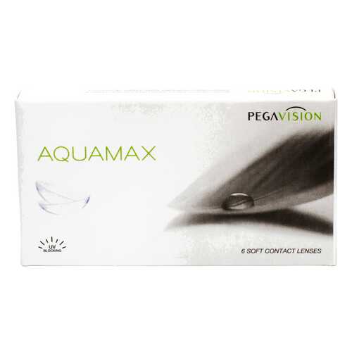 Контактные линзы AQUAMAX 6 линз R 8,6 -3,75 в Вита Экспресс