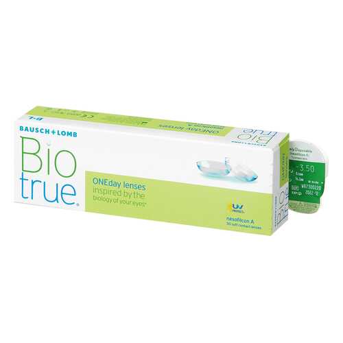 Контактные линзы Biotrue ONEday 30 линз -8,00 в Вита Экспресс