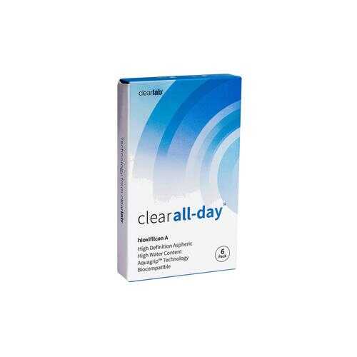 Контактные линзы ClearLab Clear All-Day 6 линз R 8.6 -01,25 в Вита Экспресс