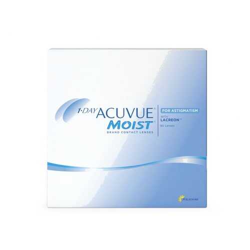 Контактные линзы 1-Day Acuvue Moist for Astigmatism 90 линз -0,75/-0,75/90 в Вита Экспресс