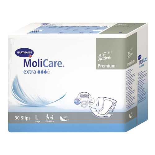 Подгузники Hartmann MoliCare Premium extra soft L 30 шт в Вита Экспресс