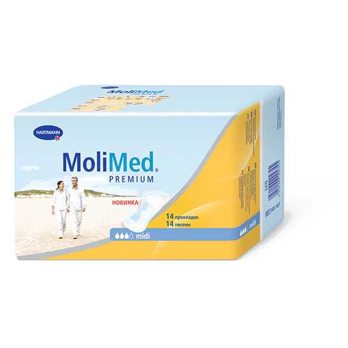 Урологические прокладки Molimed Premium midi 14 шт. в Вита Экспресс