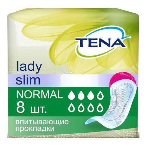 Урологические прокладки Tena Lady Slim Normal 8 шт в Вита Экспресс