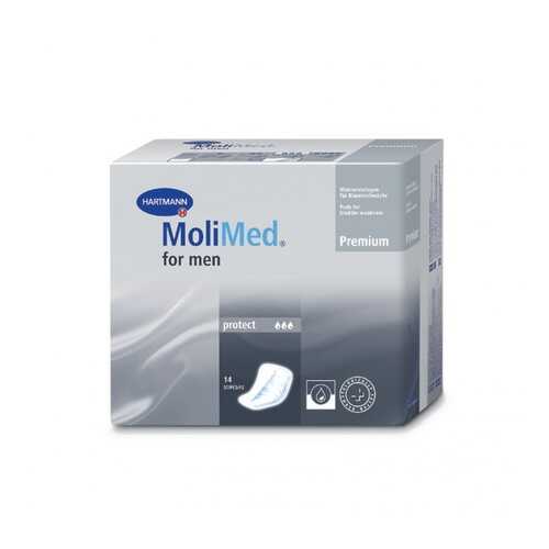 Урологические вкладыши Molimed Premium for men protect для мужчин 14 шт. в Вита Экспресс