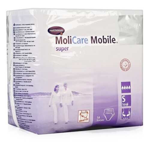 Впитывающие трусы для взрослых, S, 14 шт. MoliCare Mobile Super в Вита Экспресс