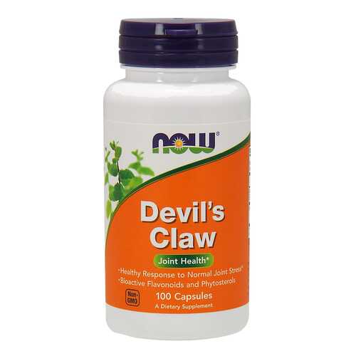 Добавка для здоровья NOW Devil's Claw Root 100 капс. натуральный в Вита Экспресс