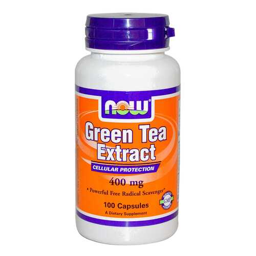 Добавка для здоровья NOW Green Tea Extract 100 капс. в Вита Экспресс